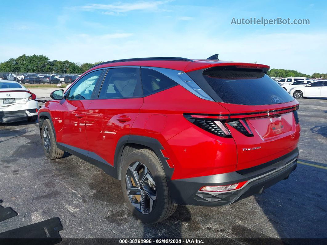 2022 Hyundai Tucson Sel Red vin: 5NMJCCAE2NH149427