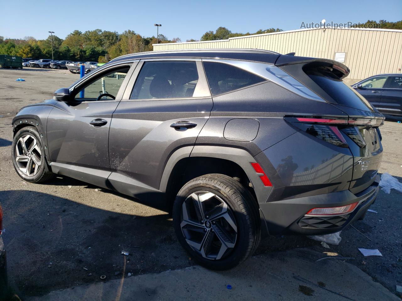 2022 Hyundai Tucson Sel Gray vin: 5NMJCCAE4NH036126