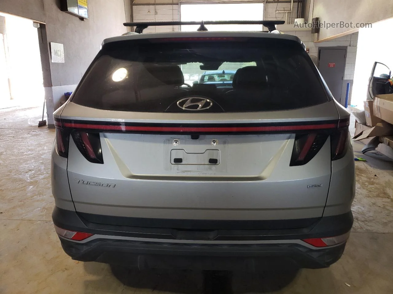 2022 Hyundai Tucson Sel Silver vin: 5NMJCCAE7NH042518