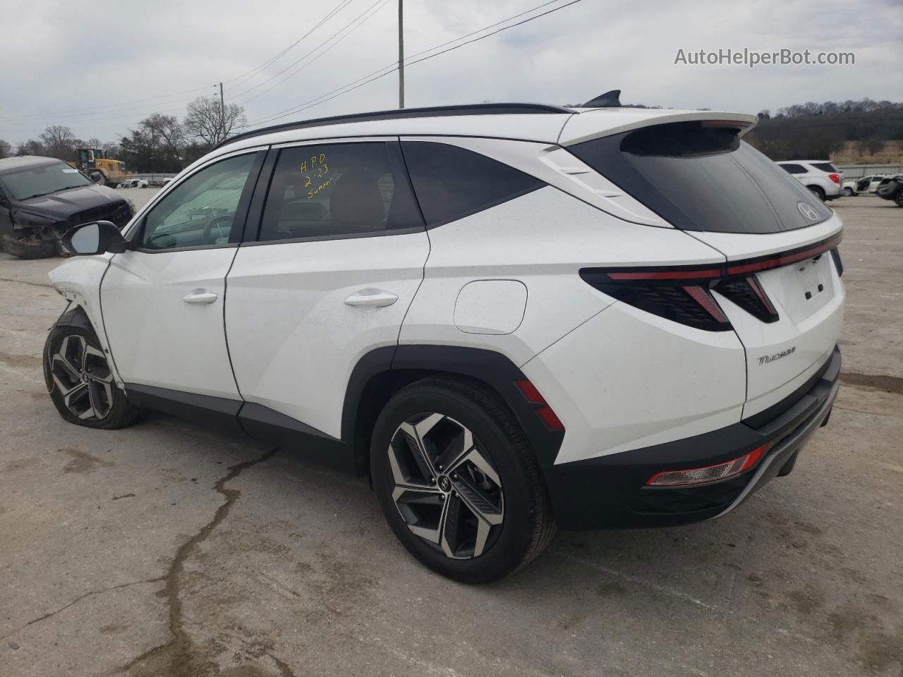 2022 Hyundai Tucson Limited White vin: 5NMJE3AE1NH004759