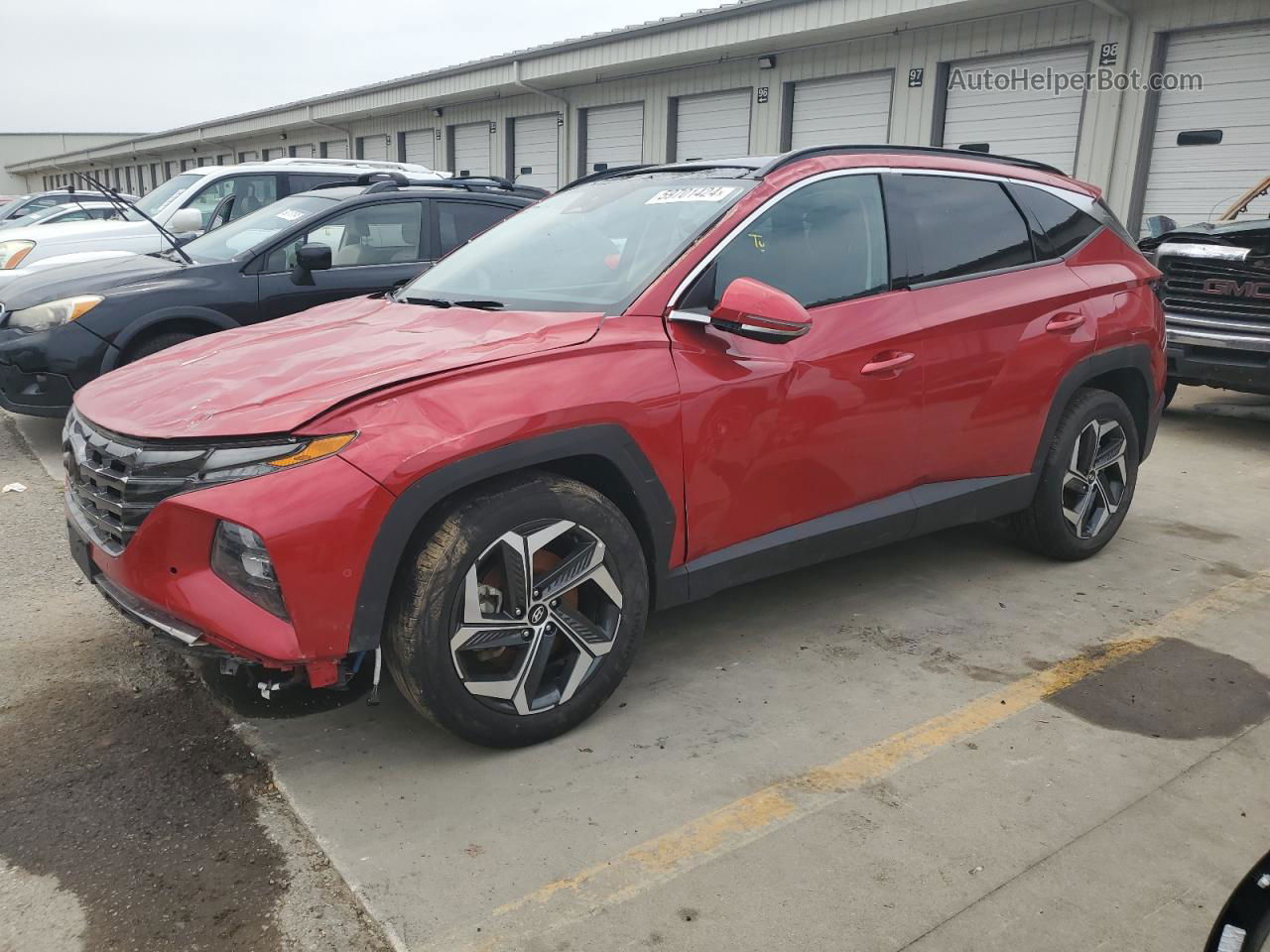 2022 Hyundai Tucson Limited Red vin: 5NMJE3AE2NH106121