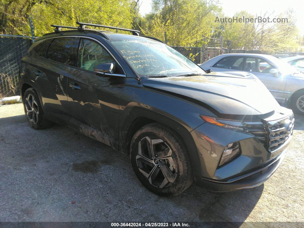 2022 Hyundai Tucson Limited Gray vin: 5NMJE3AE4NH062025