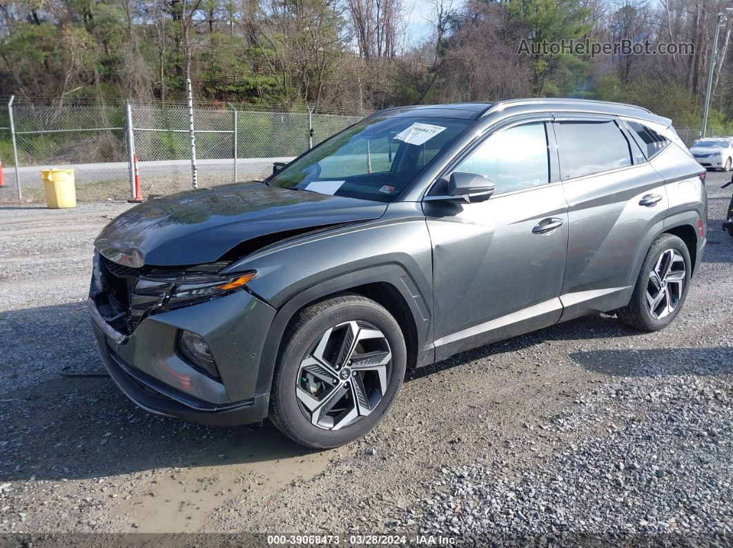 2022 Hyundai Tucson Limited Gray vin: 5NMJE3AE4NH106721