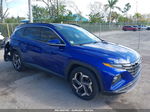 2022 Hyundai Tucson Limited Blue vin: 5NMJE3AE5NH069632