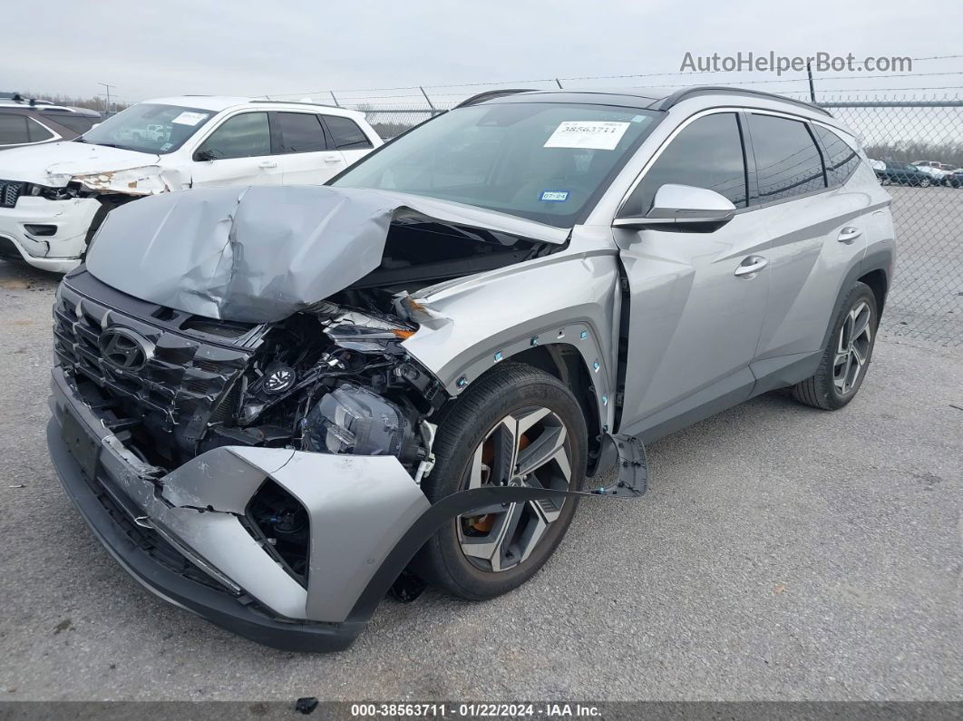 2022 Hyundai Tucson Limited Silver vin: 5NMJE3AE8NH051514