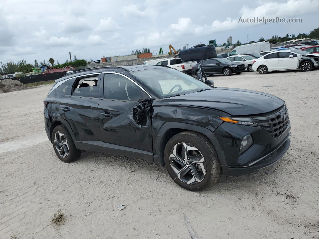 2022 Hyundai Tucson Limited Black vin: 5NMJE3AEXNH032625