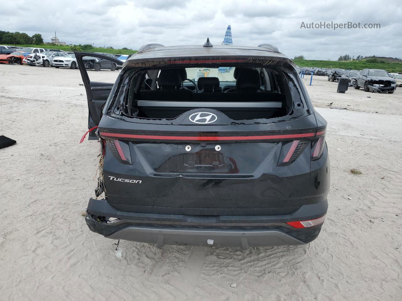 2022 Hyundai Tucson Limited Black vin: 5NMJE3AEXNH032625