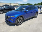 2022 Hyundai Tucson Limited Blue vin: 5NMJE3AEXNH107274