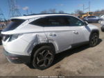 2022 Hyundai Tucson Limited White vin: 5NMJECAE2NH078868