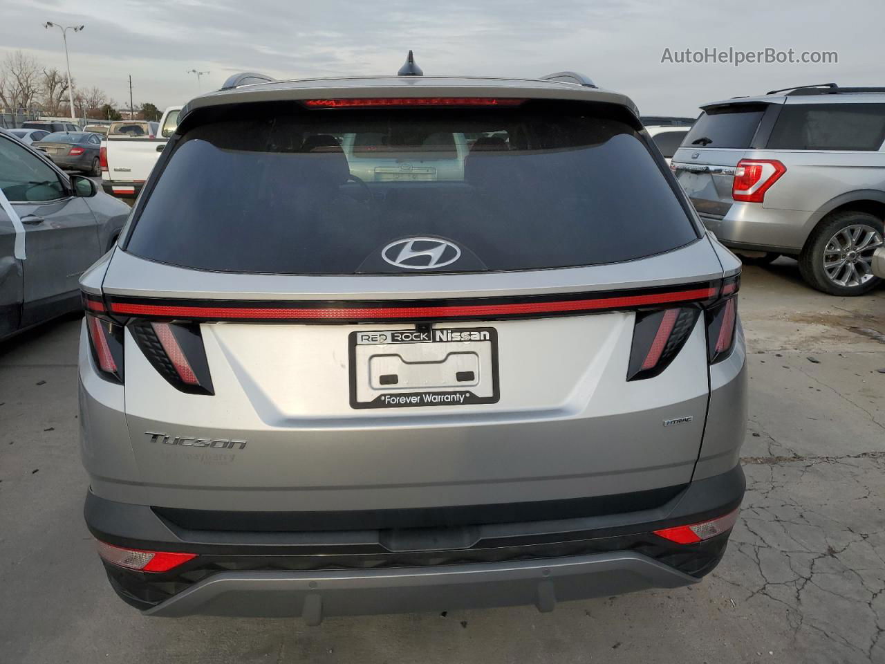 2022 Hyundai Tucson Limited Gray vin: 5NMJECAE4NH014296