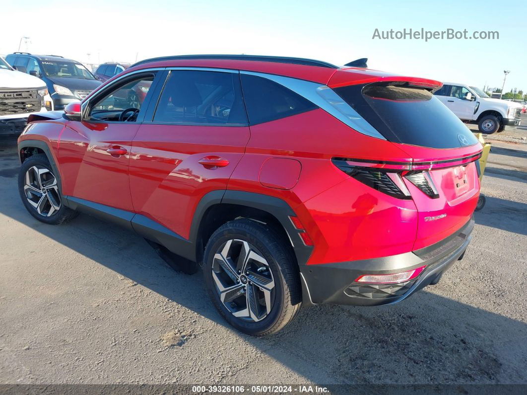 2022 Hyundai Tucson Limited Red vin: 5NMJECAE6NH072314