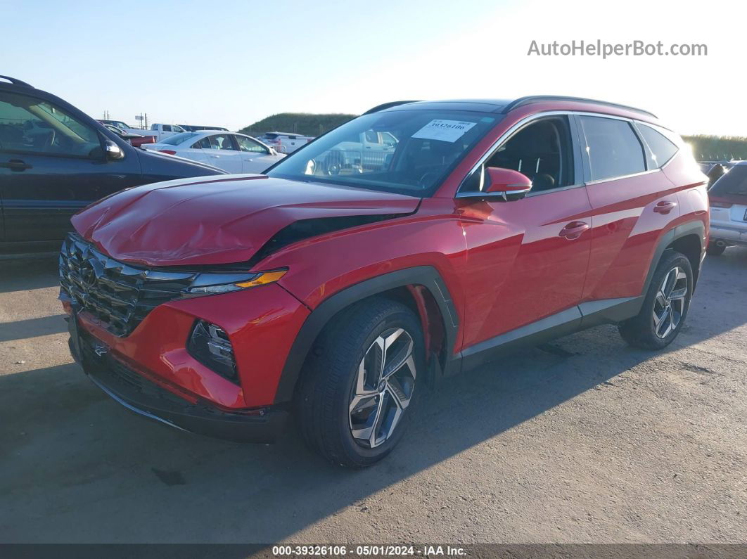 2022 Hyundai Tucson Limited Red vin: 5NMJECAE6NH072314