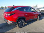 2022 Hyundai Tucson Limited Красный vin: 5NMJECAE6NH072314