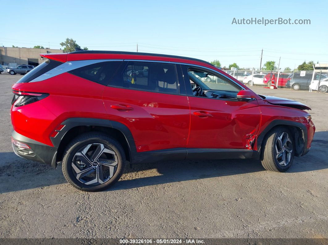 2022 Hyundai Tucson Limited Red vin: 5NMJECAE6NH072314