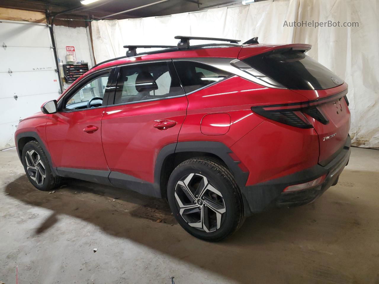 2022 Hyundai Tucson Limited Red vin: 5NMJECAE6NH142393