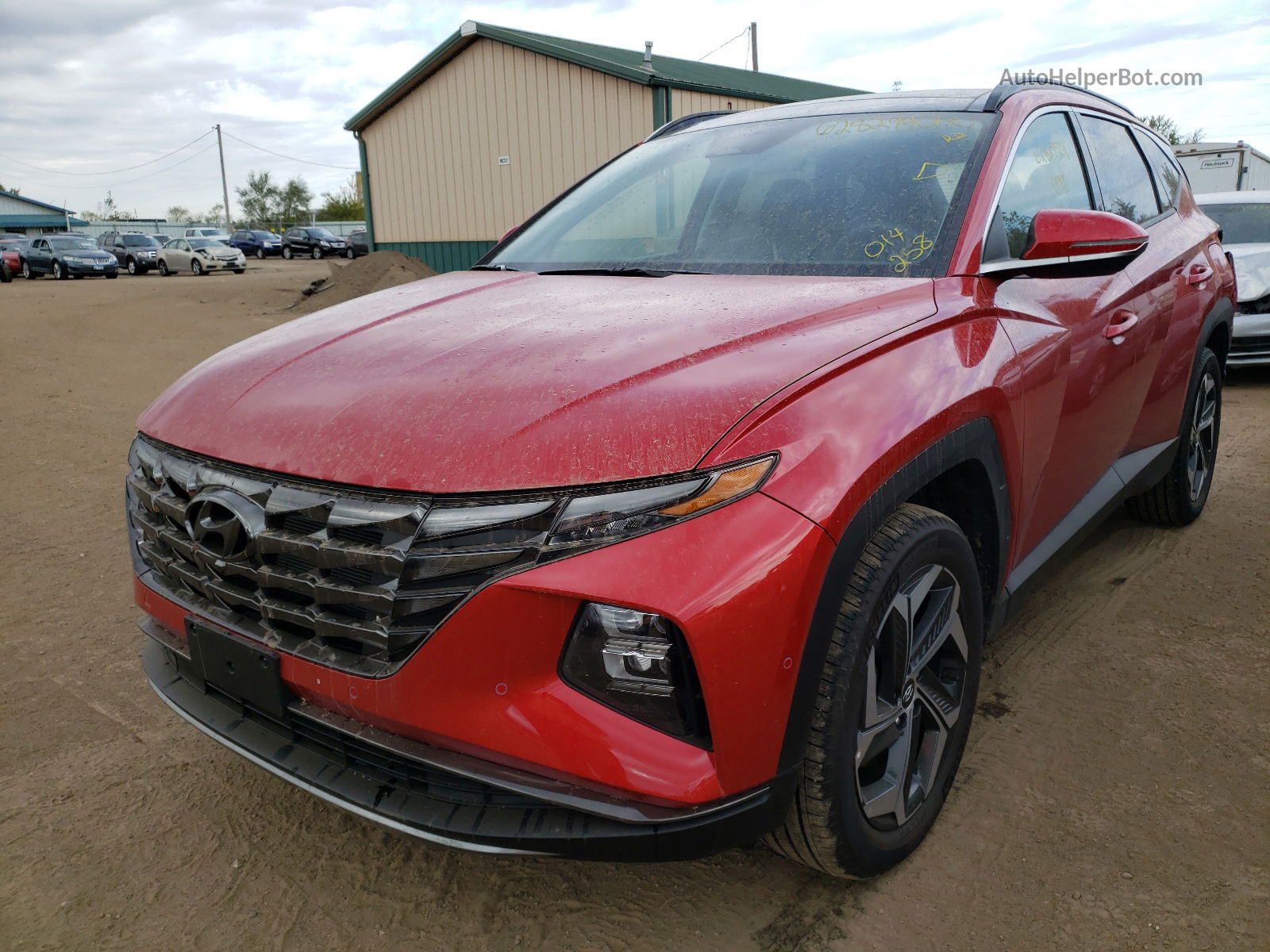 2022 Hyundai Tucson Limited Red vin: 5NMJECAE7NH014258