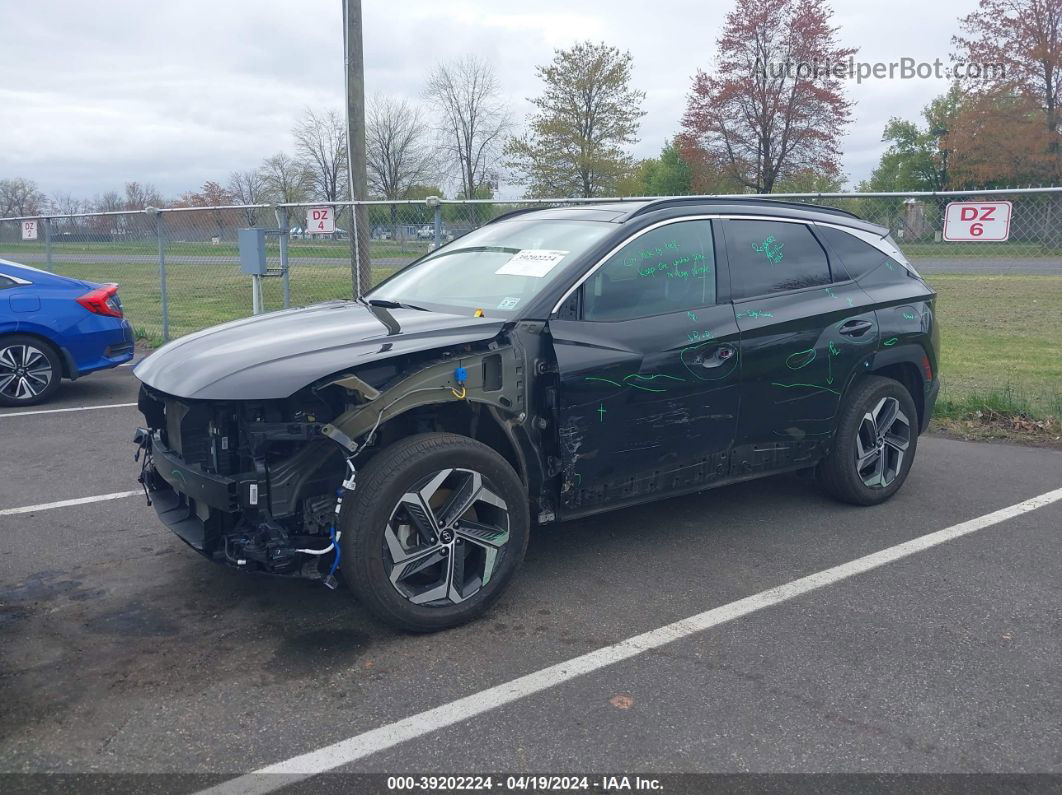 2022 Hyundai Tucson Limited Black vin: 5NMJECAE7NH084648