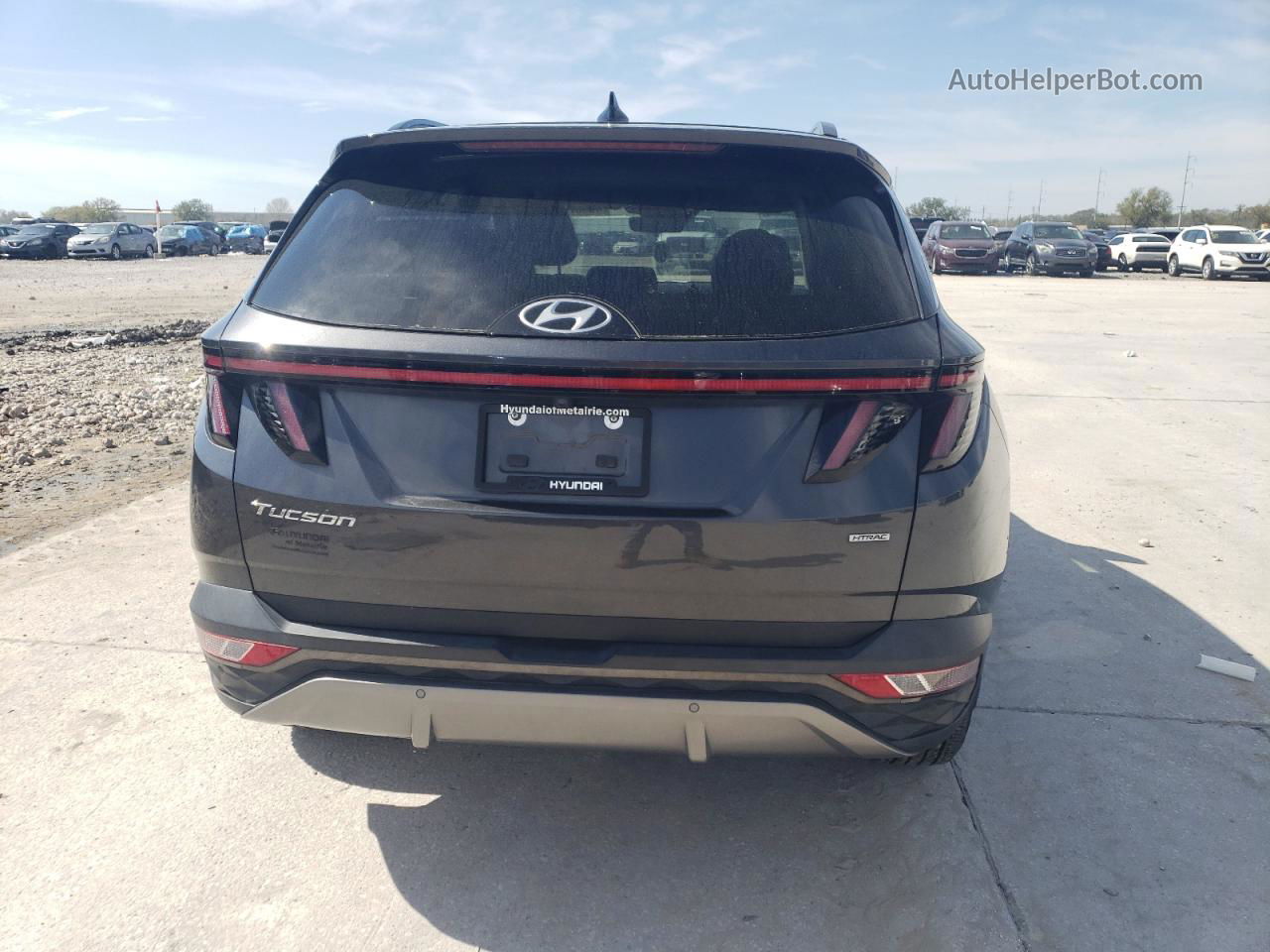 2022 Hyundai Tucson Limited Gray vin: 5NMJECAE8NH031425