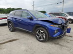 2022 Hyundai Tucson Limited Blue vin: 5NMJECAE9NH036326