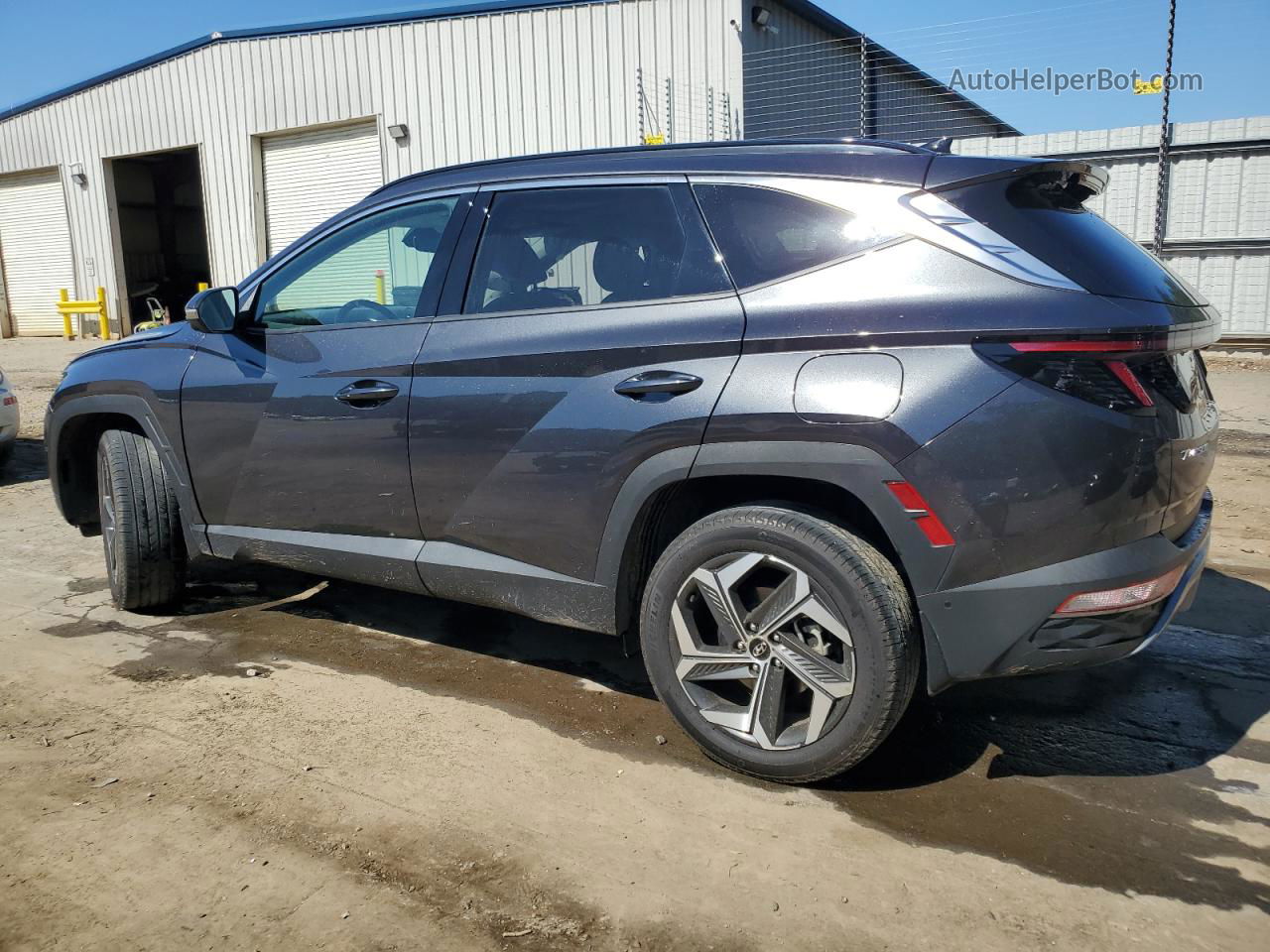 2022 Hyundai Tucson Limited Charcoal vin: 5NMJECAEXNH114712