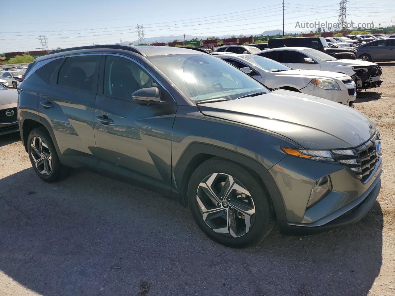 2022 Hyundai Tucson Sel Charcoal vin: 5NMJF3AE0NH117227