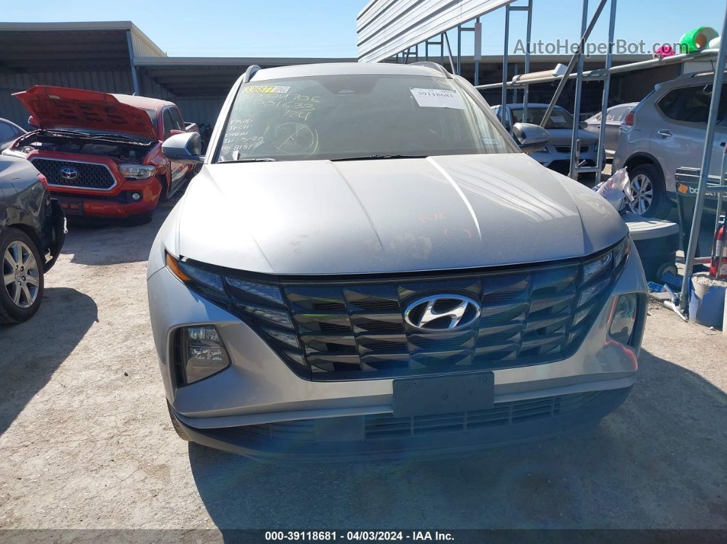 2022 Hyundai Tucson Sel Silver vin: 5NMJF3AE1NH001633