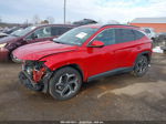 2022 Hyundai Tucson Sel Burgundy vin: 5NMJF3AE2NH134689