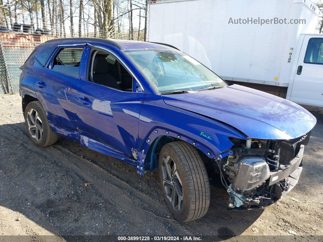 2022 Hyundai Tucson Sel Синий vin: 5NMJF3AE3NH105010