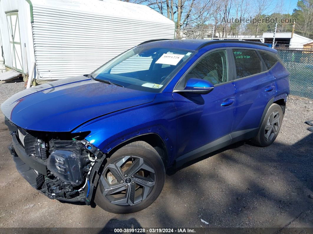 2022 Hyundai Tucson Sel Синий vin: 5NMJF3AE3NH105010