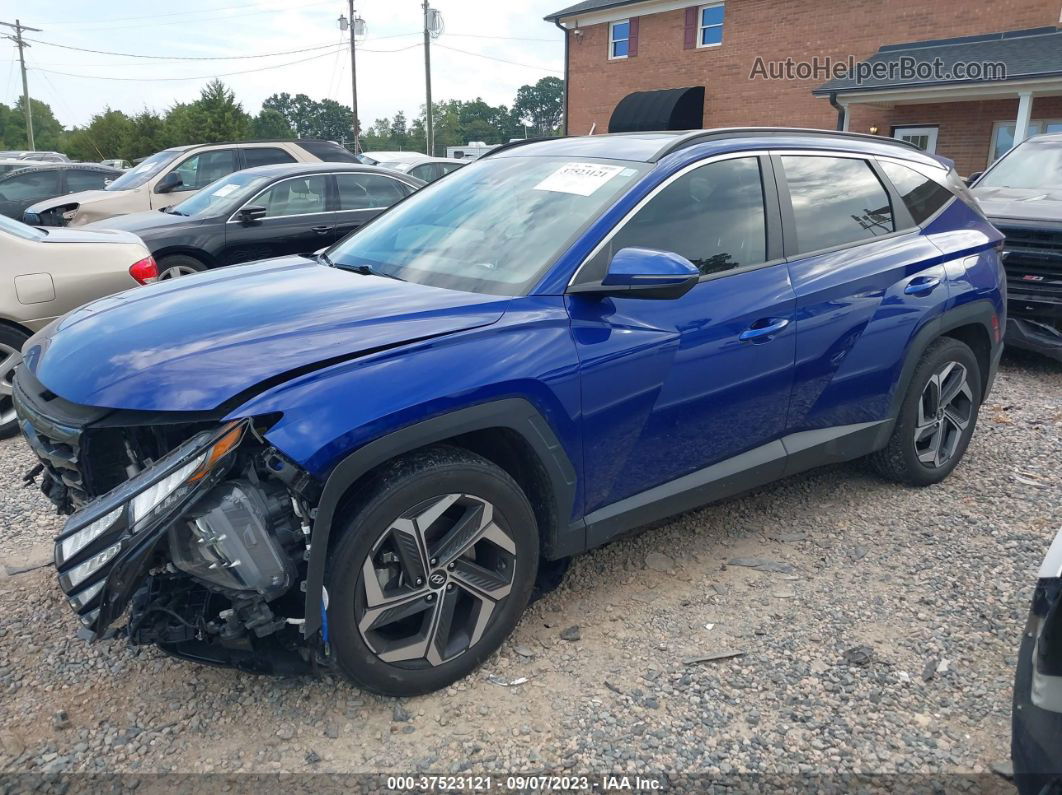 2022 Hyundai Tucson Sel Синий vin: 5NMJF3AE3NH128206