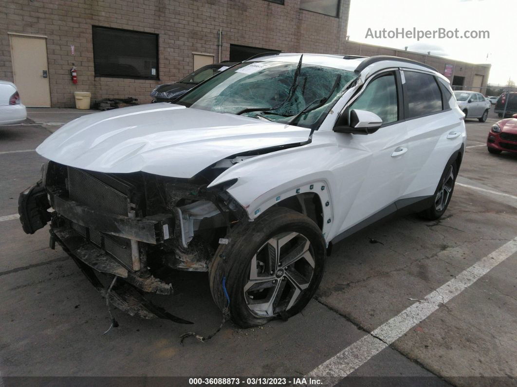 2022 Hyundai Tucson Sel White vin: 5NMJF3AE5NH002204