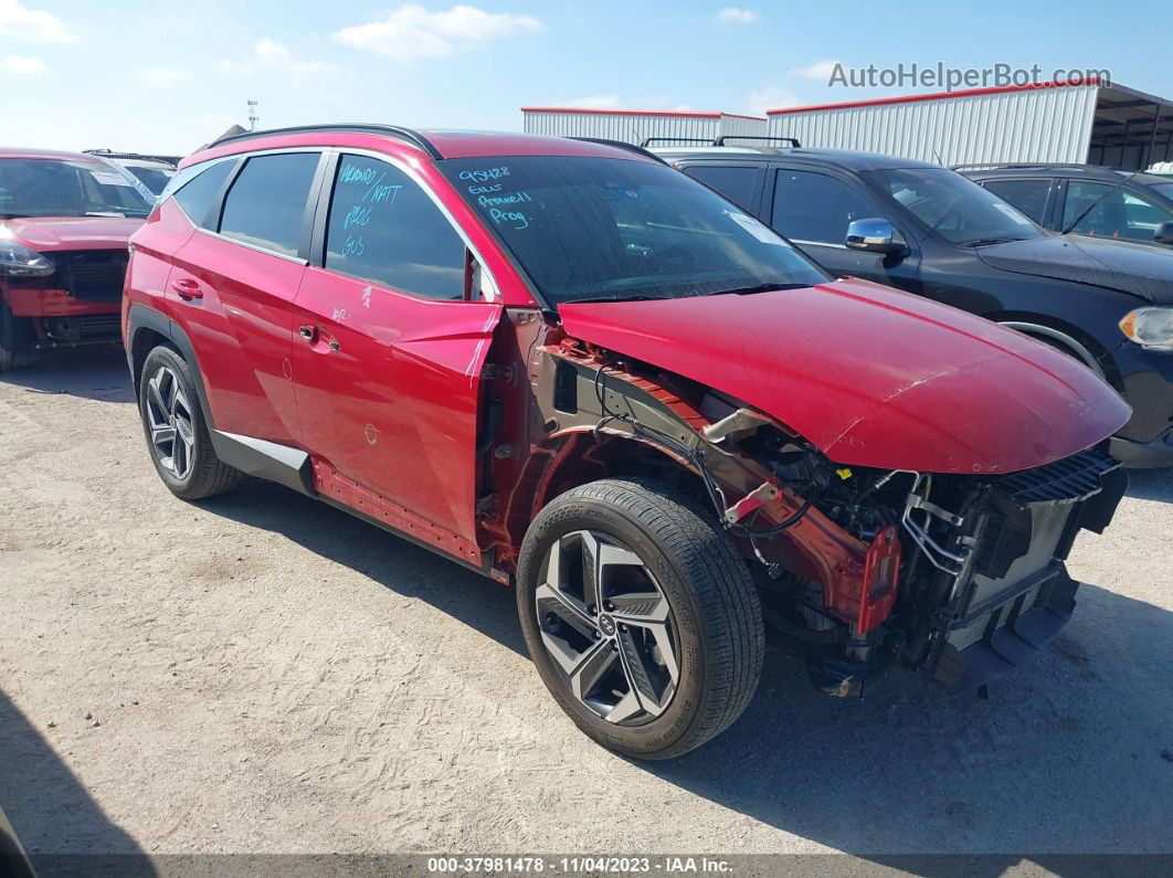 2022 Hyundai Tucson Sel Красный vin: 5NMJF3AE5NH050074