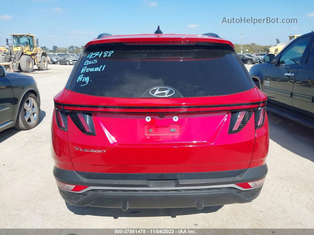 2022 Hyundai Tucson Sel Red vin: 5NMJF3AE5NH050074