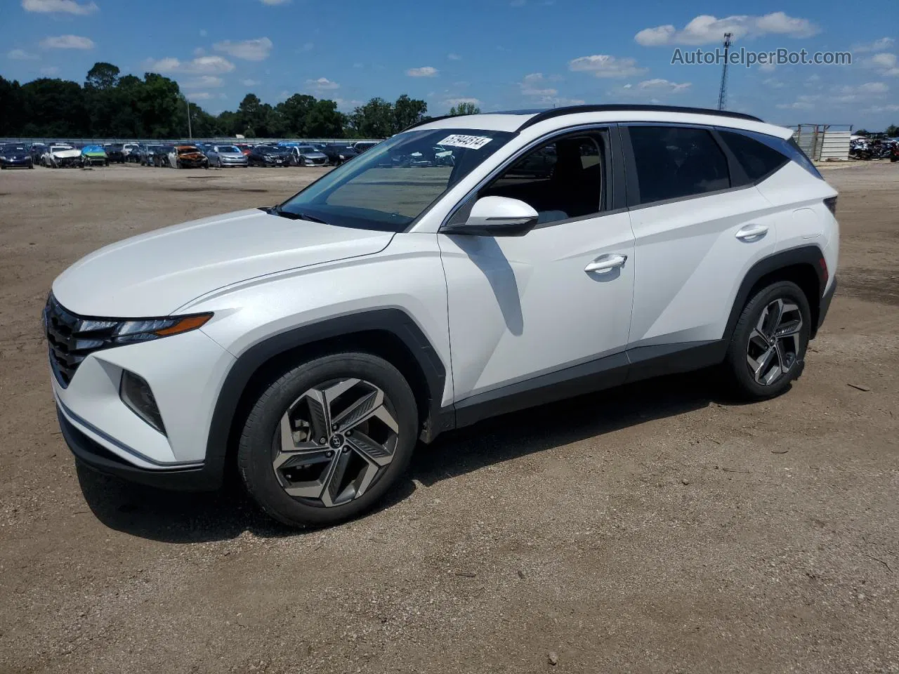 2022 Hyundai Tucson Sel Белый vin: 5NMJF3AE6NH054912