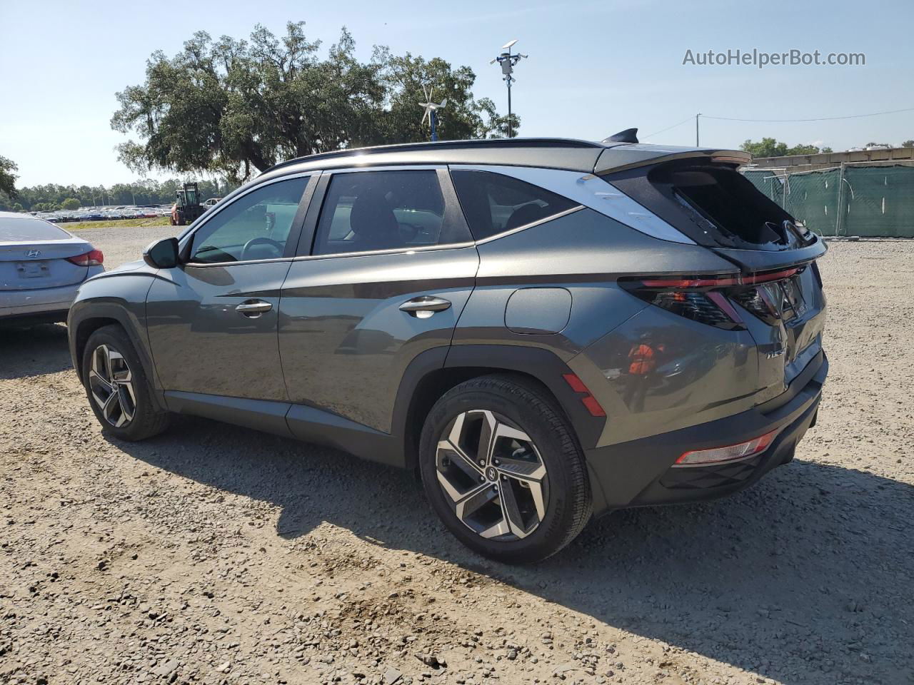 2022 Hyundai Tucson Sel Gray vin: 5NMJF3AE6NH099316