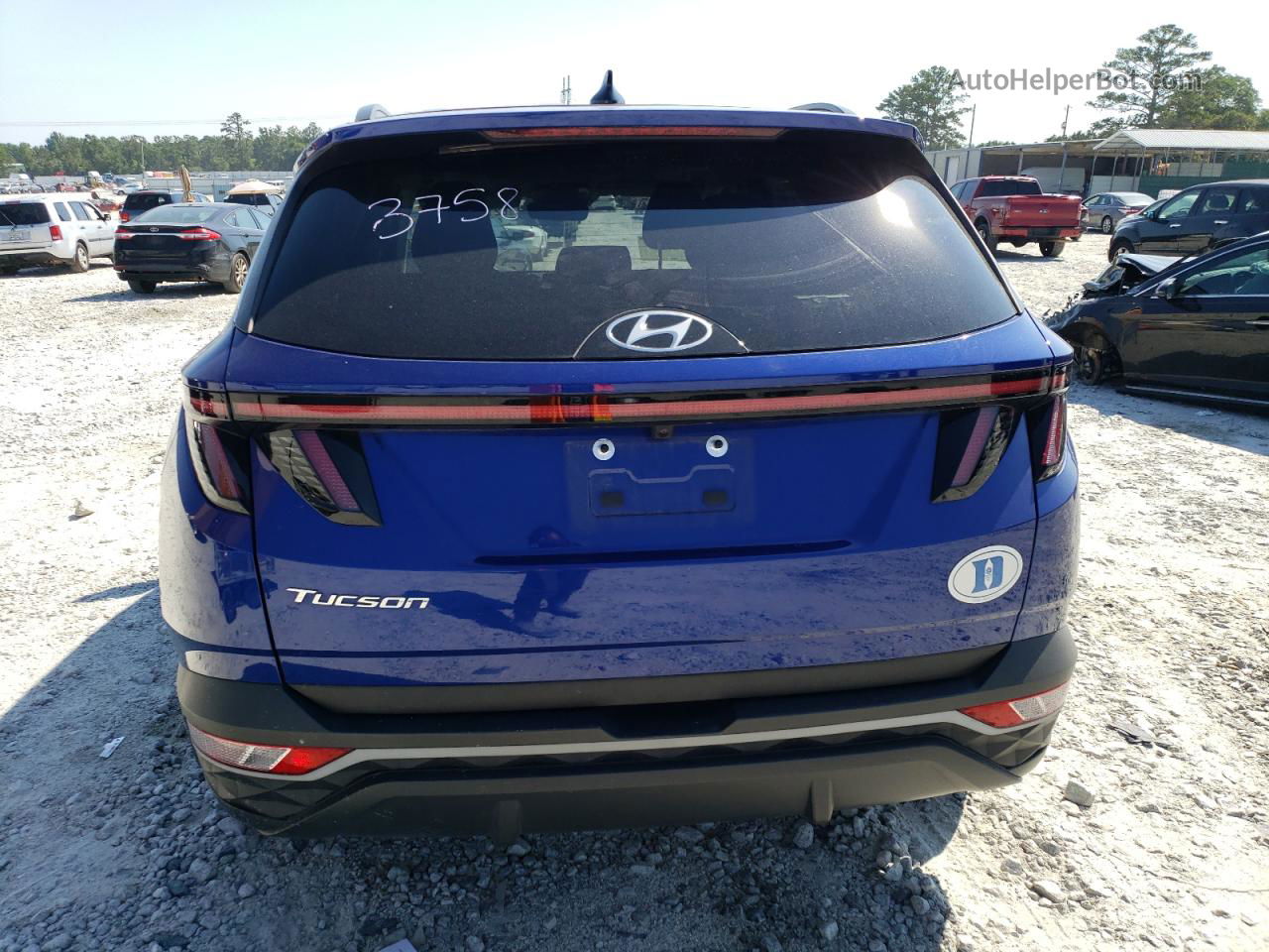 2022 Hyundai Tucson Sel Blue vin: 5NMJF3AE7NH005122