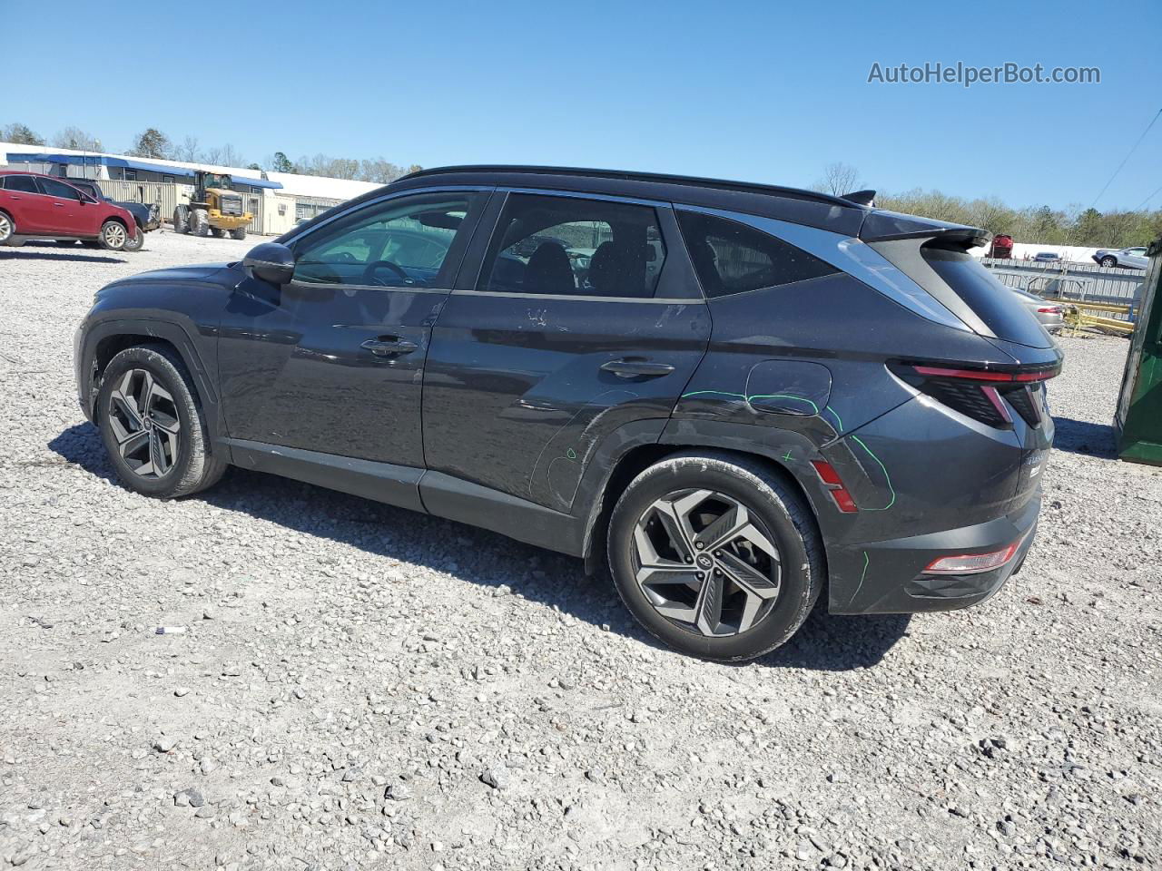 2022 Hyundai Tucson Sel Gray vin: 5NMJF3AE8NH083652