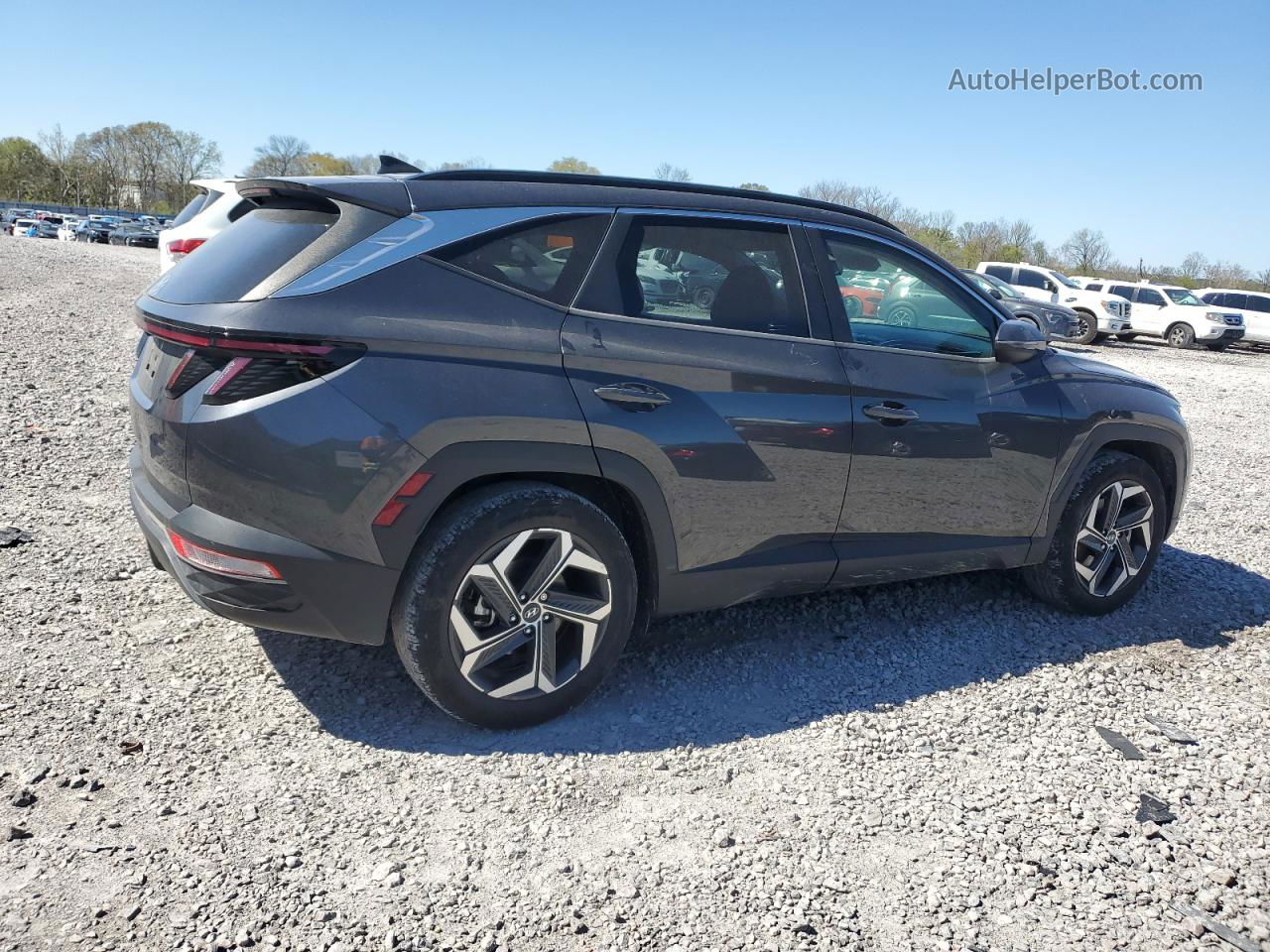 2022 Hyundai Tucson Sel Gray vin: 5NMJF3AE8NH083652