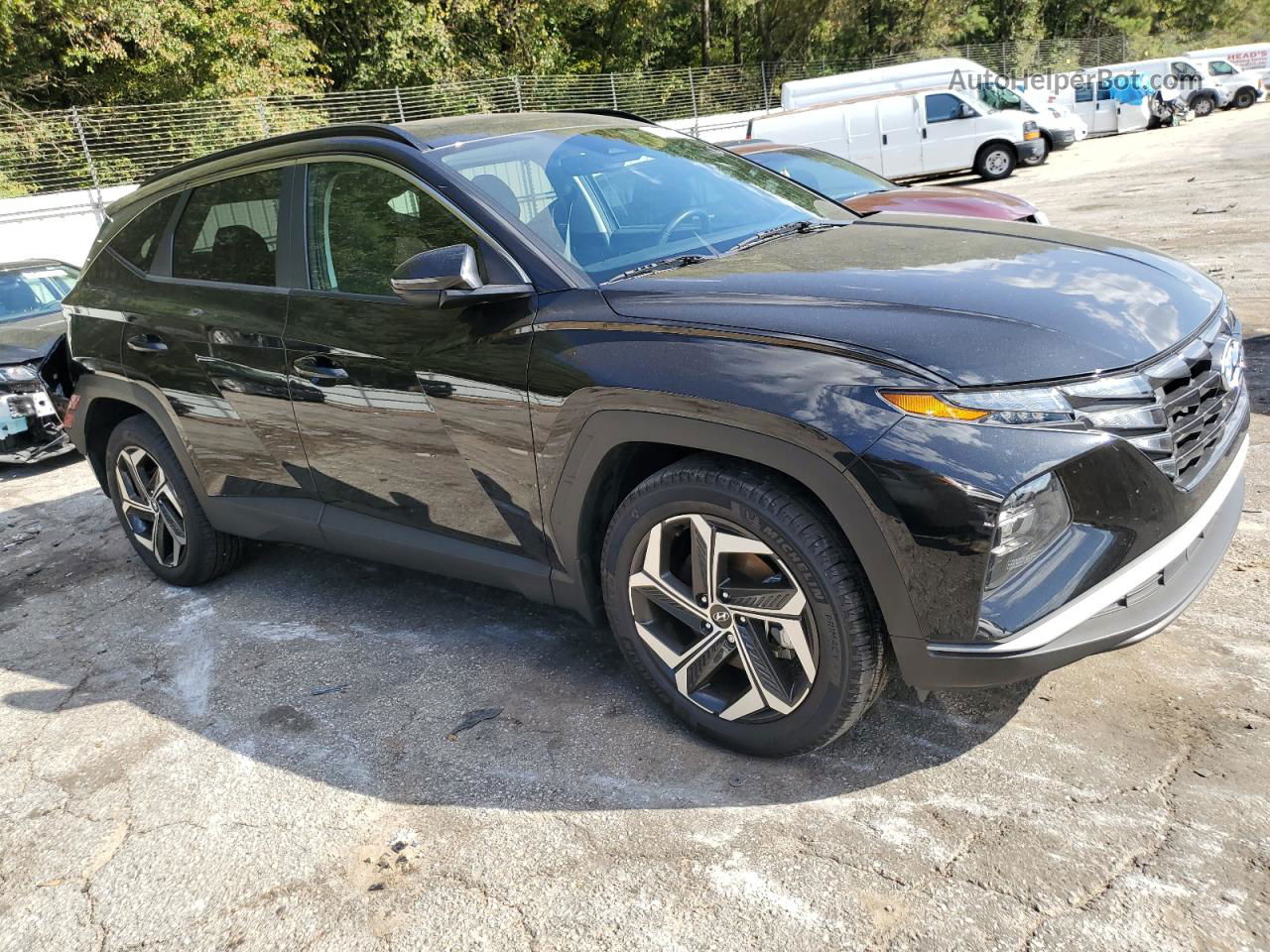 2022 Hyundai Tucson Sel Black vin: 5NMJF3AE8NH098944