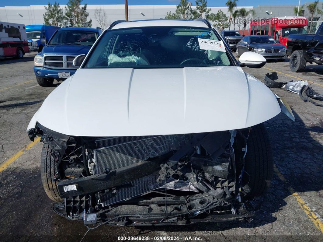 2022 Hyundai Tucson Sel White vin: 5NMJF3AE9NH122927