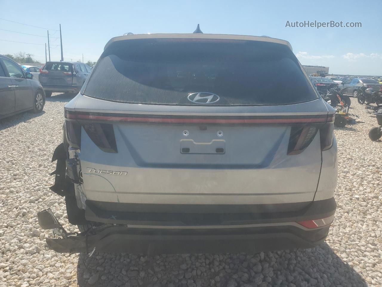 2022 Hyundai Tucson Sel Silver vin: 5NMJF3AE9NH140232