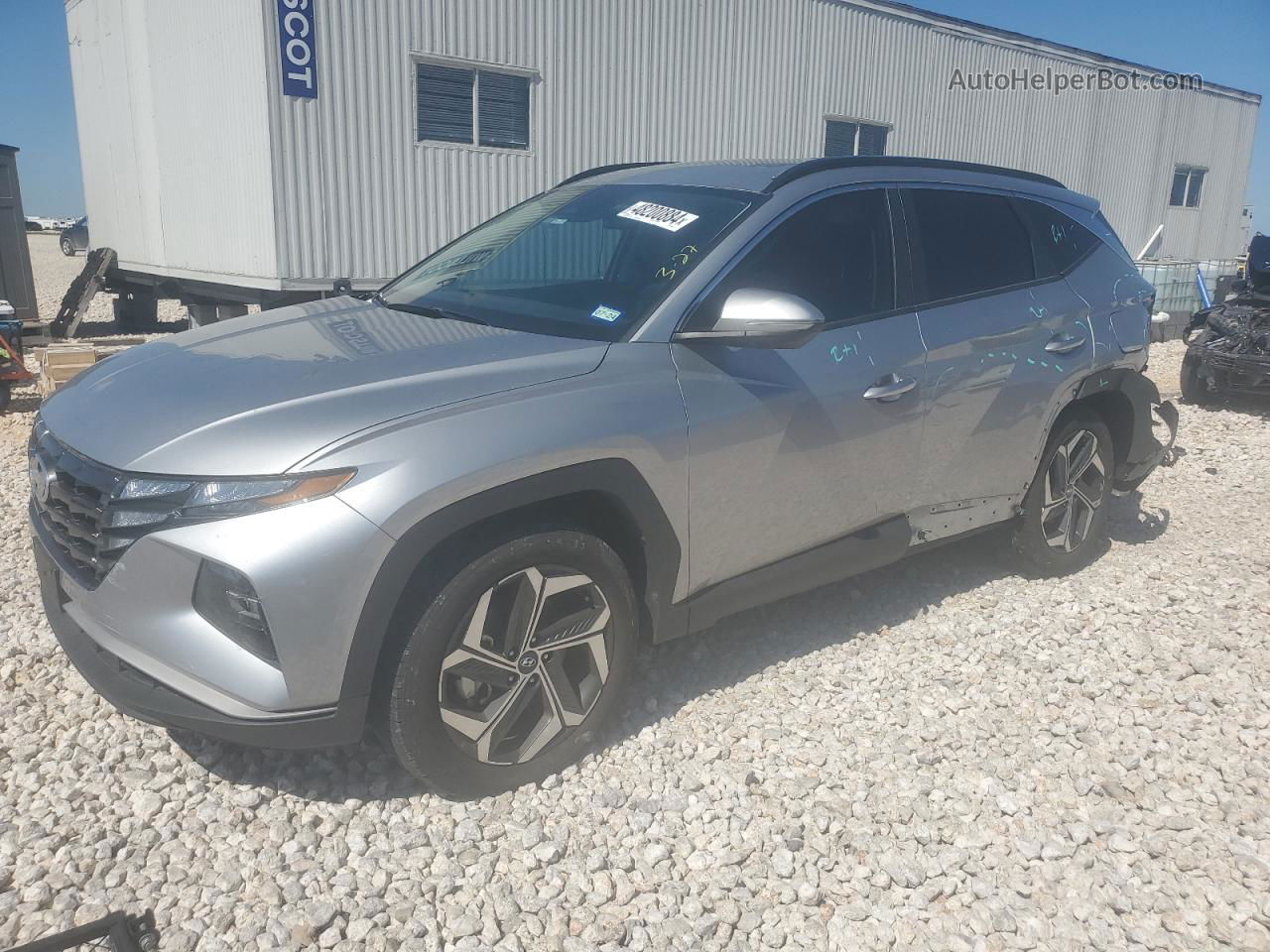 2022 Hyundai Tucson Sel Silver vin: 5NMJF3AE9NH140232