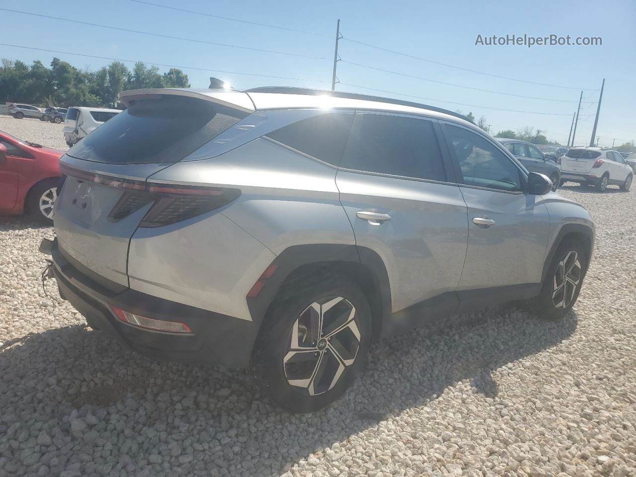 2022 Hyundai Tucson Sel Silver vin: 5NMJF3AE9NH140232