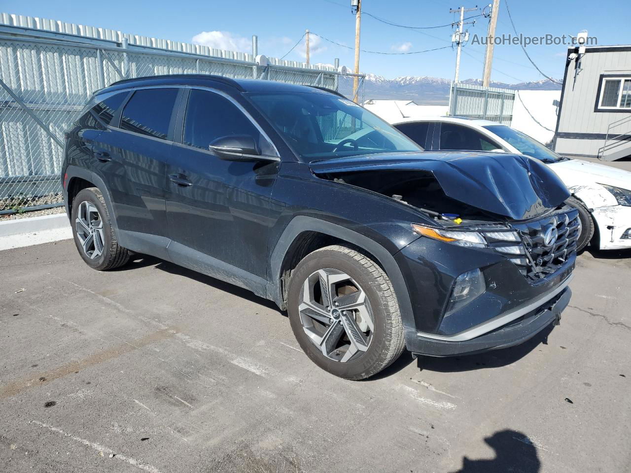 2022 Hyundai Tucson Sel Black vin: 5NMJFCAE0NH092510