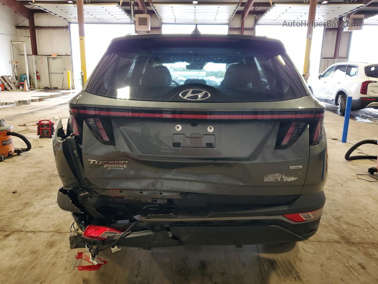 2022 Hyundai Tucson Sel Gray vin: 5NMJFCAE0NH098761