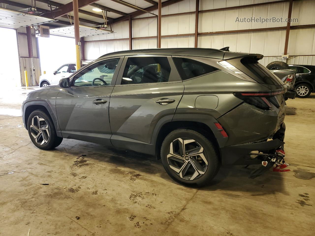 2022 Hyundai Tucson Sel Gray vin: 5NMJFCAE0NH098761