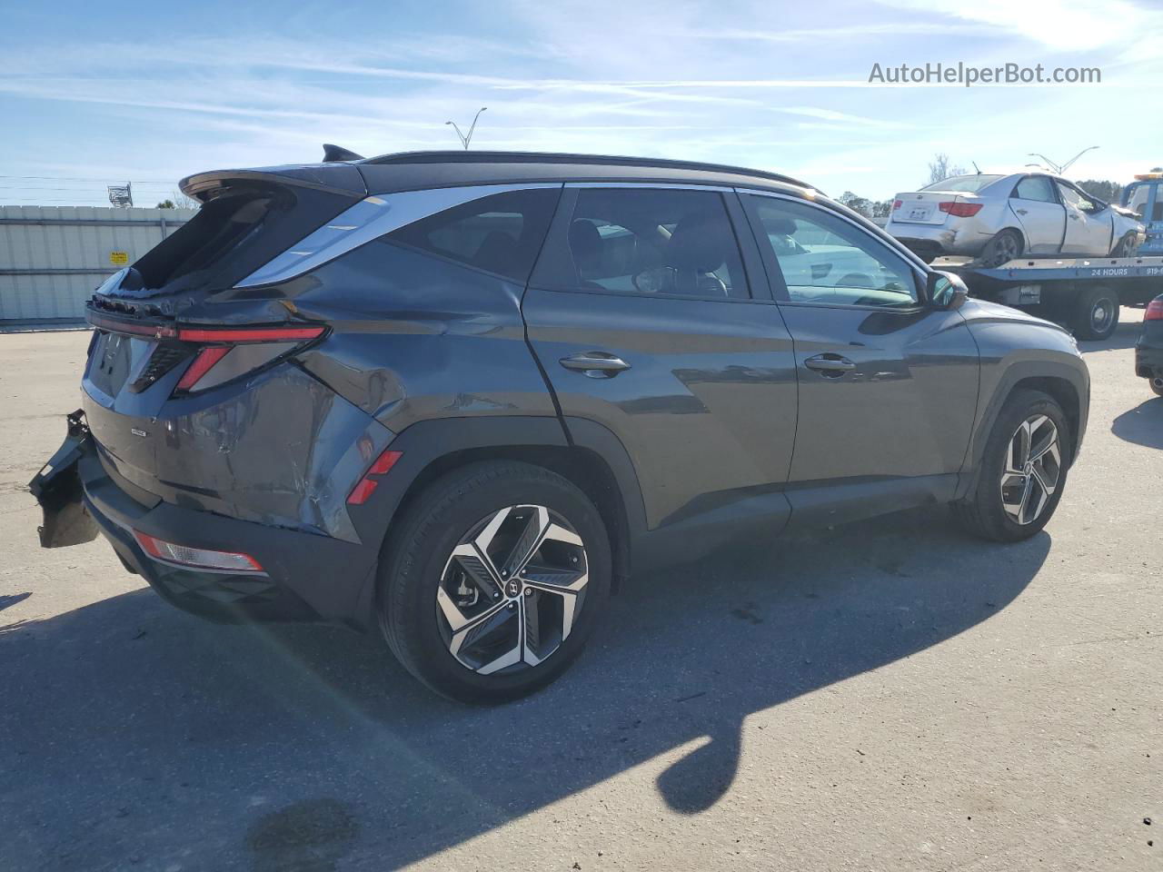 2022 Hyundai Tucson Sel Charcoal vin: 5NMJFCAE0NH121794