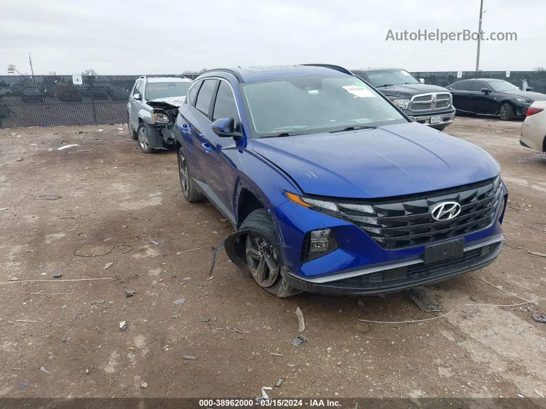 2022 Hyundai Tucson Sel Blue vin: 5NMJFCAE1NH057393