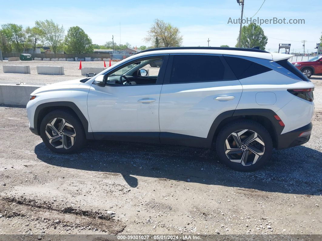 2022 Hyundai Tucson Sel White vin: 5NMJFCAE2NH021101