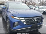 2022 Hyundai Tucson Sel Blue vin: 5NMJFCAE4NH017258